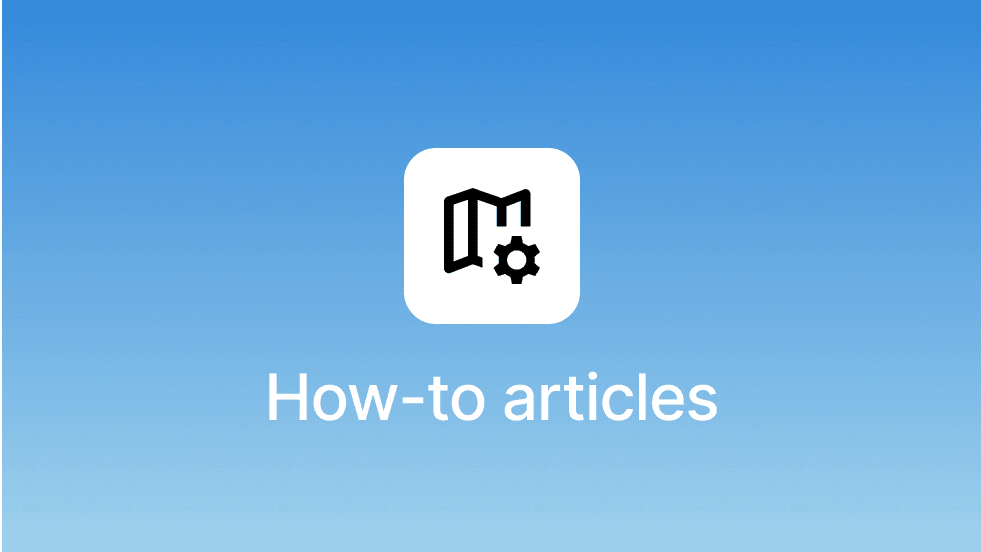 How-to articles