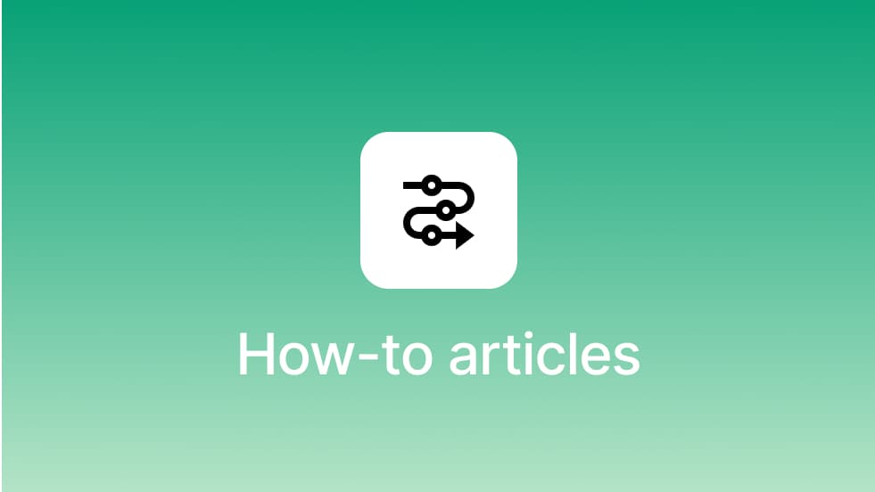 How-to articles